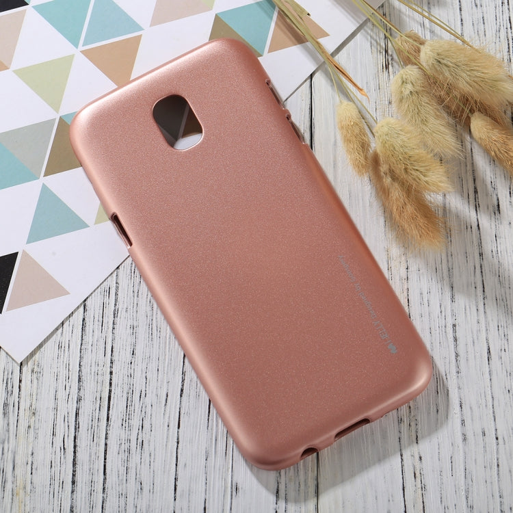 GOOSPERY I JELLY METAL Series for Galaxy J5 (2017) ( EU Version) Full Coverage TPU Protective Back Cover Case