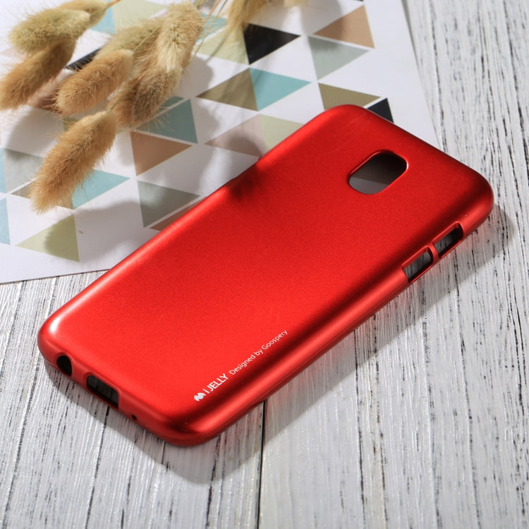 GOOSPERY I JELLY METAL Series for Galaxy J5 (2017) ( EU Version) Full Coverage TPU Protective Back Cover Case
