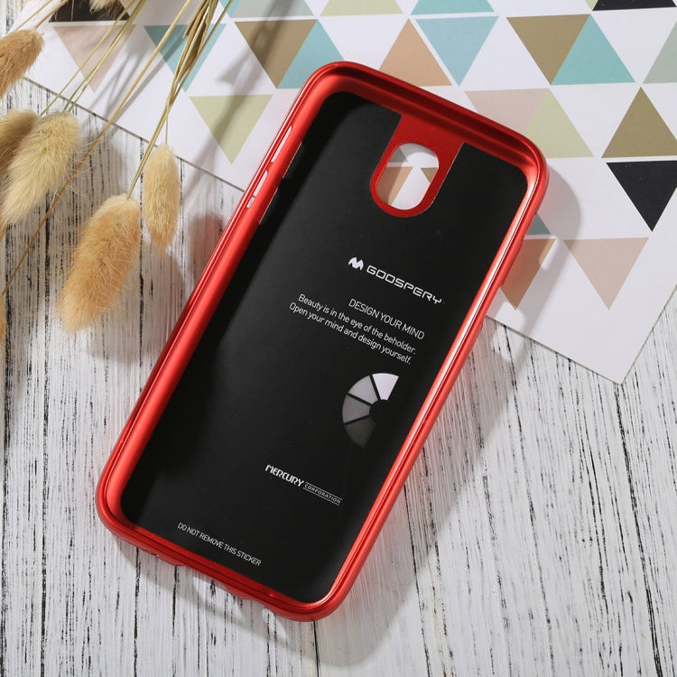 GOOSPERY I JELLY METAL Series for Galaxy J5 (2017) ( EU Version) Full Coverage TPU Protective Back Cover Case