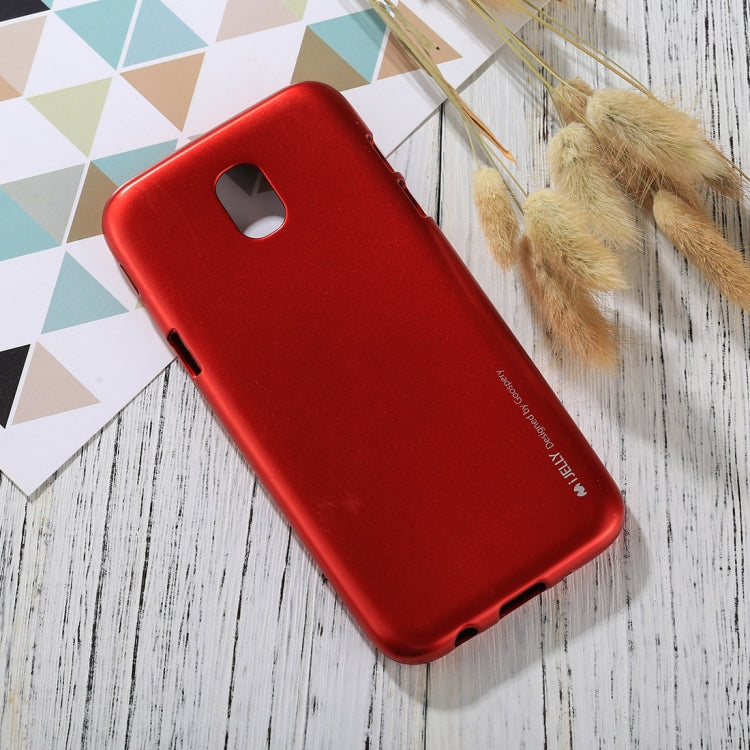 GOOSPERY I JELLY METAL Series for Galaxy J5 (2017) ( EU Version) Full Coverage TPU Protective Back Cover Case