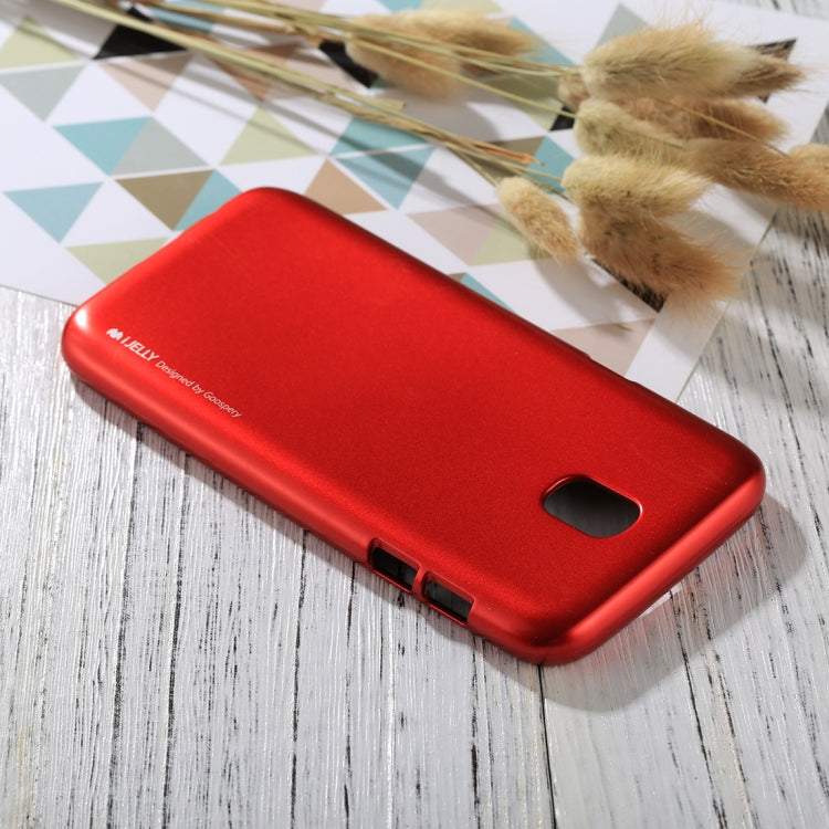 GOOSPERY I JELLY METAL Series for Galaxy J5 (2017) ( EU Version) Full Coverage TPU Protective Back Cover Case