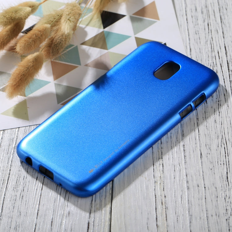 GOOSPERY I JELLY METAL Series for Galaxy J5 (2017) ( EU Version) Full Coverage TPU Protective Back Cover Case