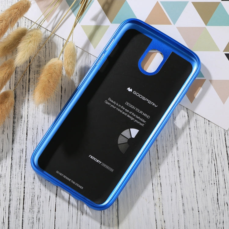 GOOSPERY I JELLY METAL Series for Galaxy J5 (2017) ( EU Version) Full Coverage TPU Protective Back Cover Case