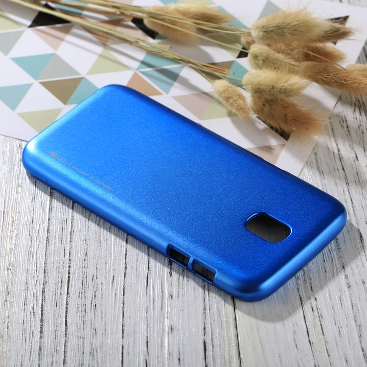 GOOSPERY I JELLY METAL Series for Galaxy J5 (2017) ( EU Version) Full Coverage TPU Protective Back Cover Case
