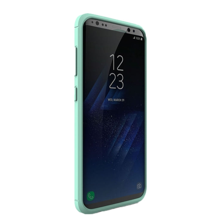 For Galaxy S8 + / G9550 Brushed Carbon Fiber Texture Shockproof TPU Protective Cover Case