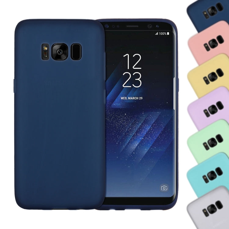 For Galaxy S8 Lovely Candy Colors Soft TPU Protective Case
