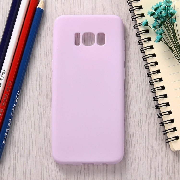 For Galaxy S8 Lovely Candy Colors Soft TPU Protective Case