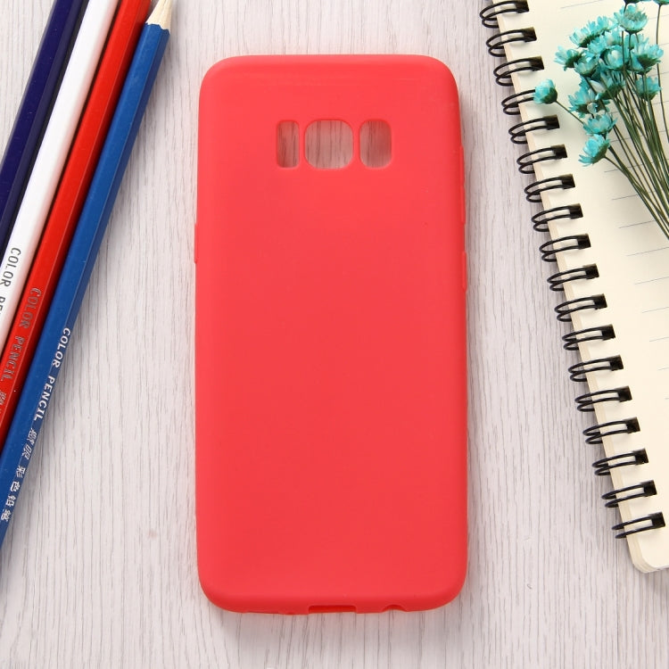 For Galaxy S8 Lovely Candy Colors Soft TPU Protective Case