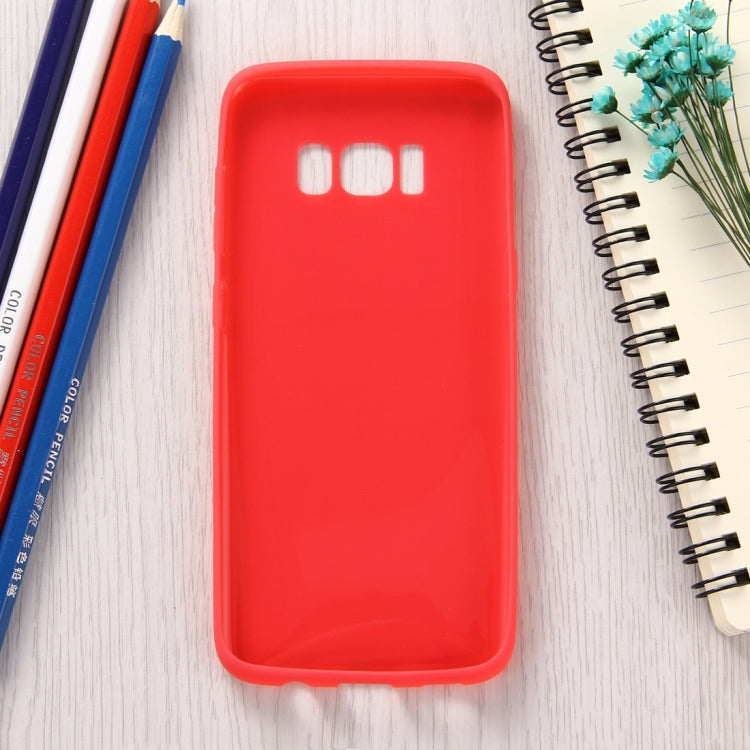 For Galaxy S8 Lovely Candy Colors Soft TPU Protective Case