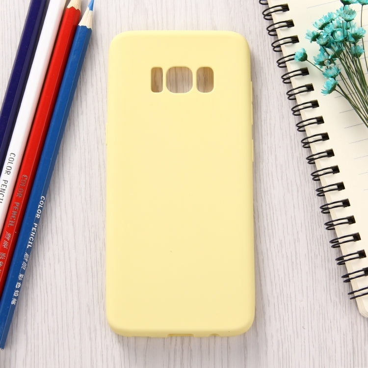 For Galaxy S8 Lovely Candy Colors Soft TPU Protective Case