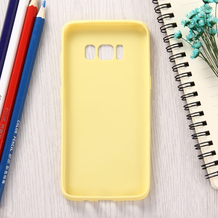 For Galaxy S8 Lovely Candy Colors Soft TPU Protective Case