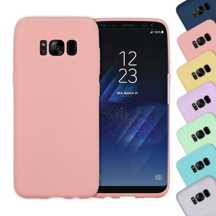 For Galaxy S8 + / G955 Lovely Candy Colors Soft TPU Protective Case