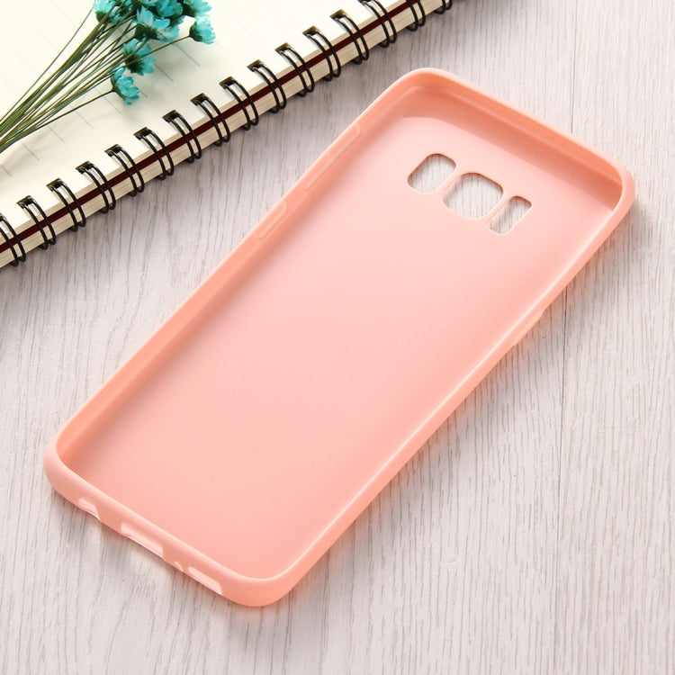 For Galaxy S8 + / G955 Lovely Candy Colors Soft TPU Protective Case