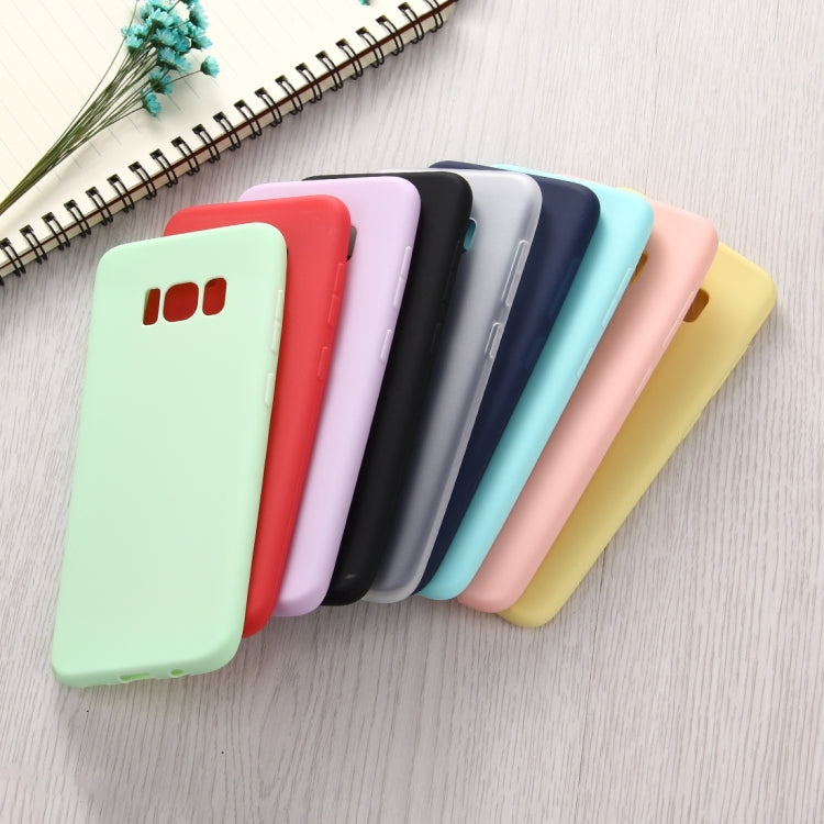 For Galaxy S8 + / G955 Lovely Candy Colors Soft TPU Protective Case