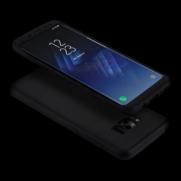 For Galaxy S8 + / G9550 Full Coverage TPU Protective Back Cover Soft Case