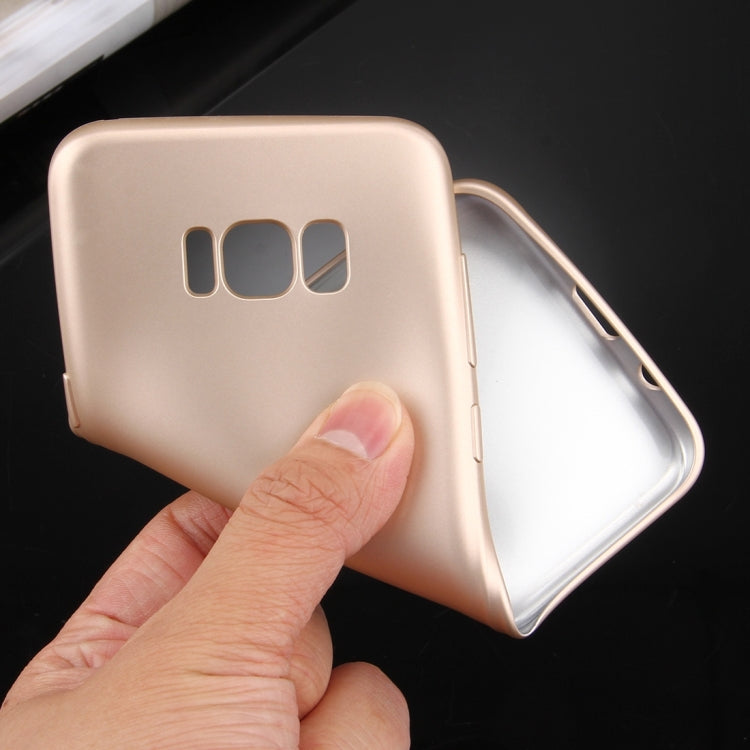 For Galaxy S8 + / G9550 Full Coverage TPU Protective Back Cover Soft Case
