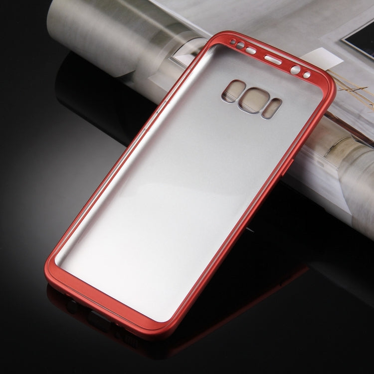 For Galaxy S8 + / G9550 Full Coverage TPU Protective Back Cover Soft Case