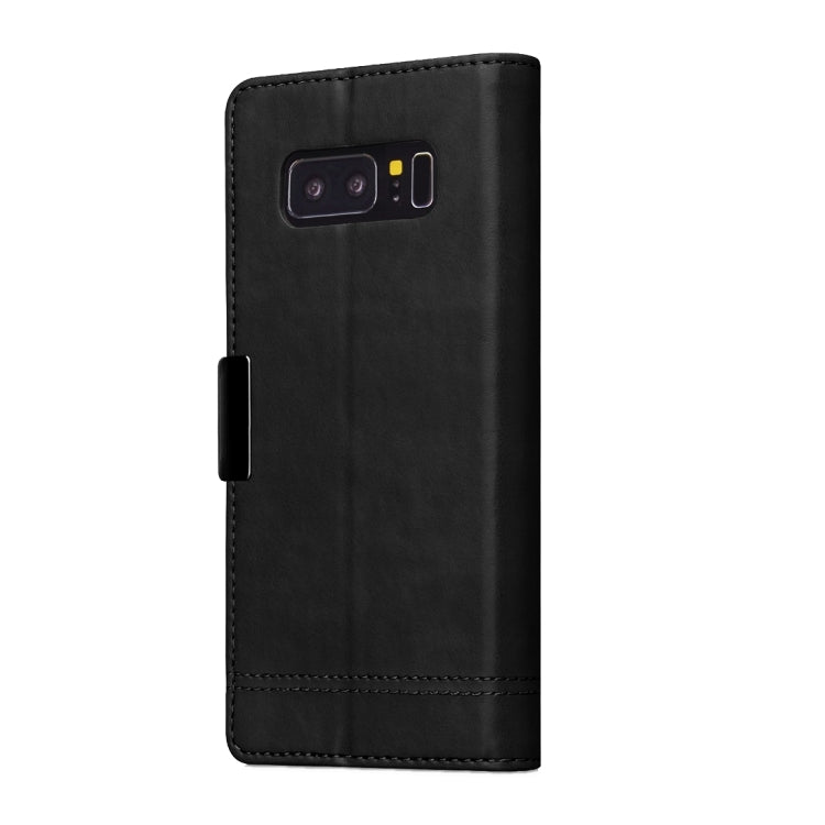 For Galaxy Note 8 Retro Crazy Horse Texture Casual Style with Absorption Horizontal Flip Leather Case with Holder & Card Slots & Wallet