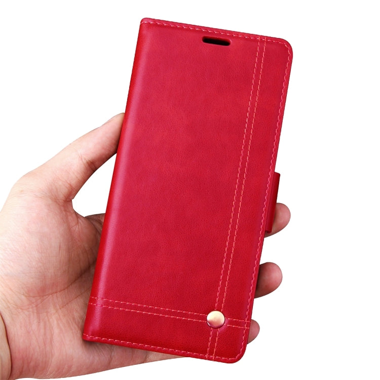For Galaxy Note 8 Retro Crazy Horse Texture Casual Style with Absorption Horizontal Flip Leather Case with Holder & Card Slots & Wallet