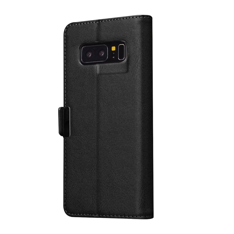 For Galaxy Note 8 Bronze Texture Casual Style with Absorption Horizontal Flip Leather Case with Holder & Card Slots