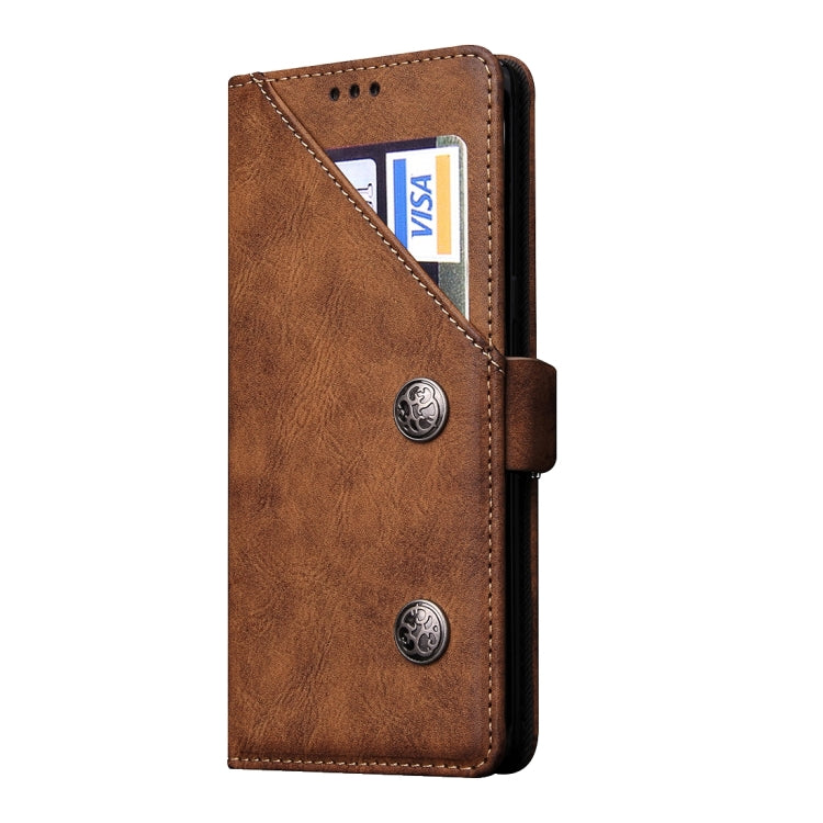 For Galaxy Note 8 Bronze Texture Casual Style with Absorption Horizontal Flip Leather Case with Holder & Card Slots