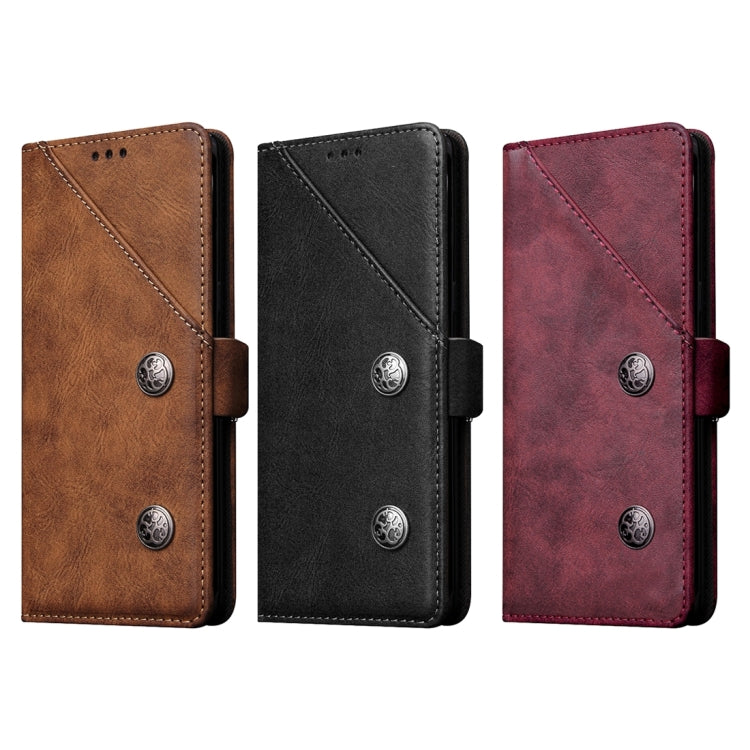 For Galaxy Note 8 Bronze Texture Casual Style with Absorption Horizontal Flip Leather Case with Holder & Card Slots