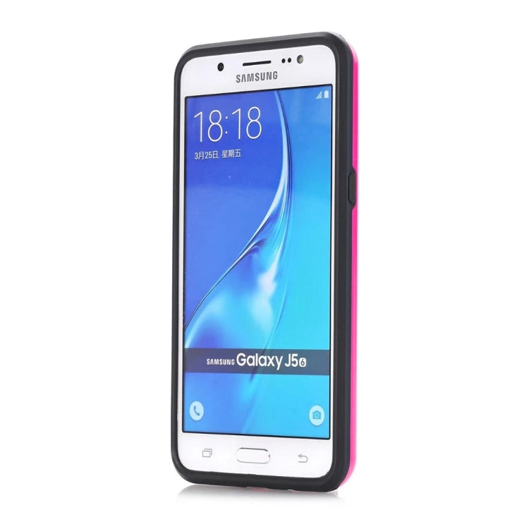 For Galaxy J5 (2016) / J510 Dream Network Dropproof Protective Back Cover Case with Card Slots
