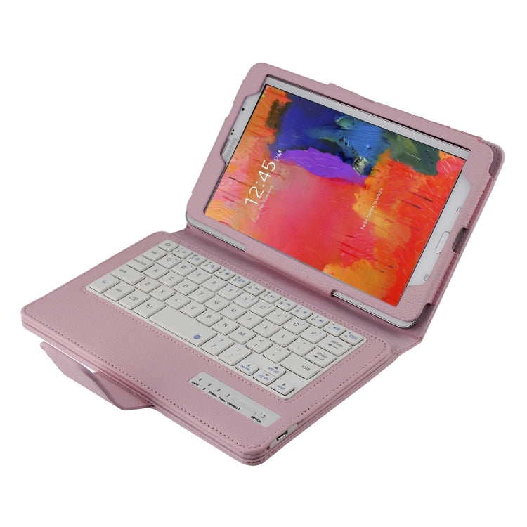 For Galaxy Tab Pro 8.4 / T320 Separable Litchi Texture Horizontal Flip Leather Tablet Case + Bluetooth Keyboard with Holder & Selfie Function