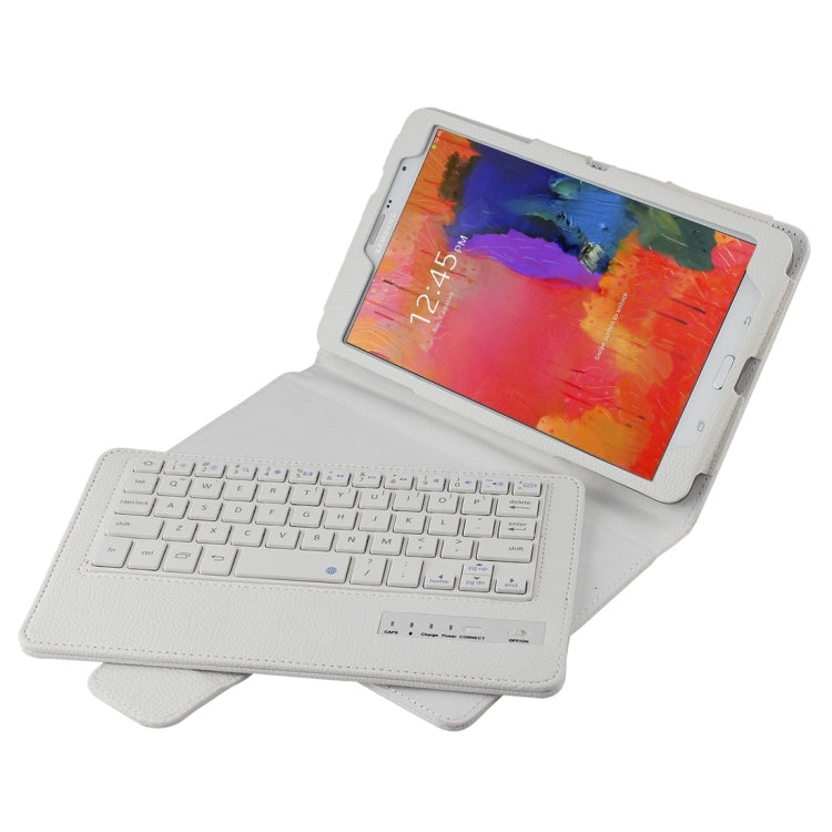 For Galaxy Tab Pro 8.4 / T320 Separable Litchi Texture Horizontal Flip Leather Tablet Case + Bluetooth Keyboard with Holder & Selfie Function