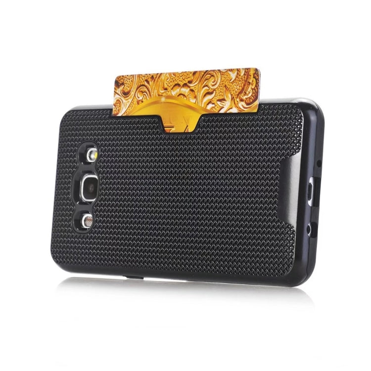 For Galaxy J7 (2016) / J710 Dream Network Dropproof Protective Back Cover Case with Card Slots