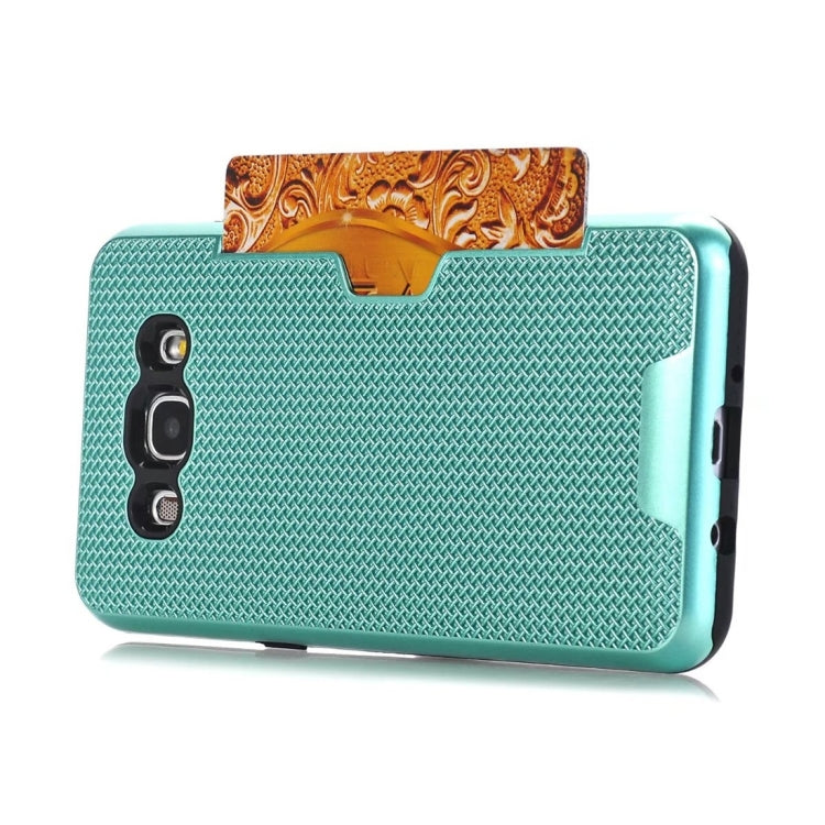 For Galaxy J7 (2016) / J710 Dream Network Dropproof Protective Back Cover Case with Card Slots