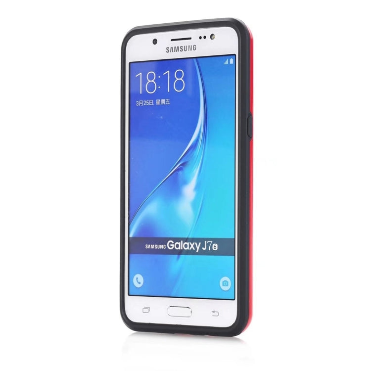 For Galaxy J7 (2016) / J710 Dream Network Dropproof Protective Back Cover Case with Card Slots