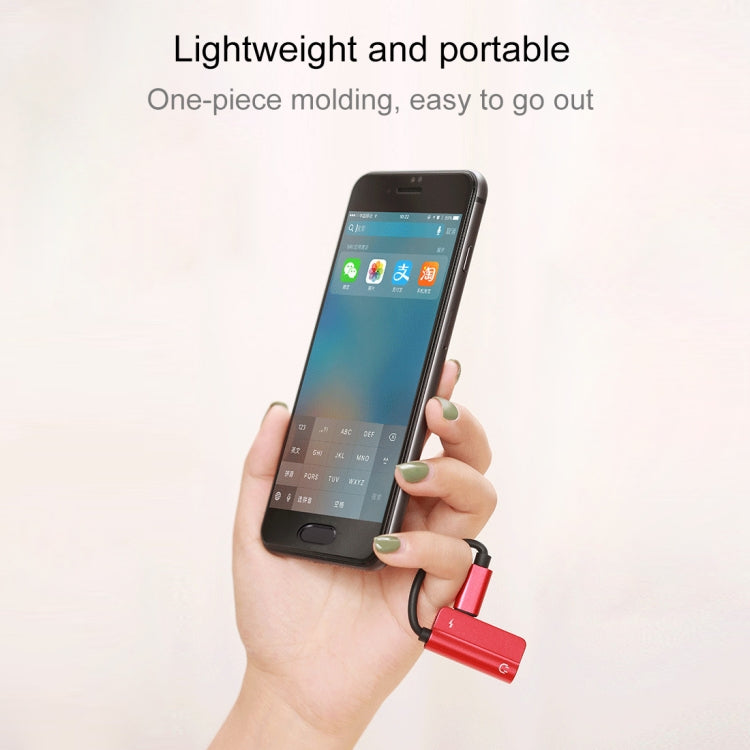 2 in 1 Cable Fast Charge Type-C Male to Type-C Female + 3.5mm Female Jack Headphone Adapter Converter, Supports Audio and Charging, Length: 12cm