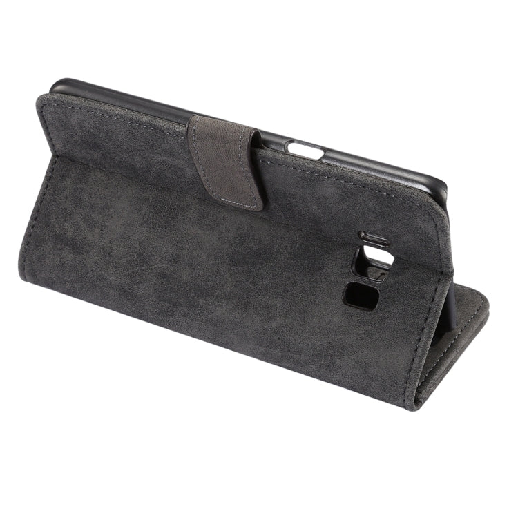 For Galaxy S8 + / G955 Sheep Bar Material Horizontal Flip Leather Case with Holder & Card Slots & Wallet & Photo Frame