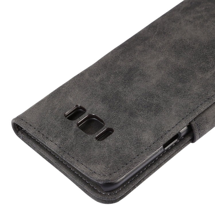 For Galaxy S8 + / G955 Sheep Bar Material Horizontal Flip Leather Case with Holder & Card Slots & Wallet & Photo Frame