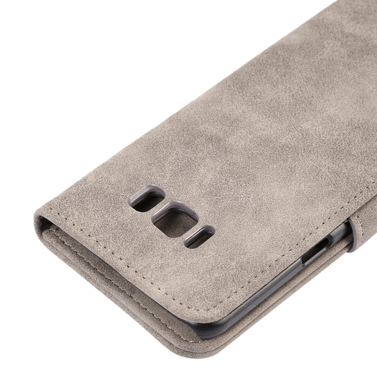 For Galaxy S8 + / G955 Sheep Bar Material Horizontal Flip Leather Case with Holder & Card Slots & Wallet & Photo Frame