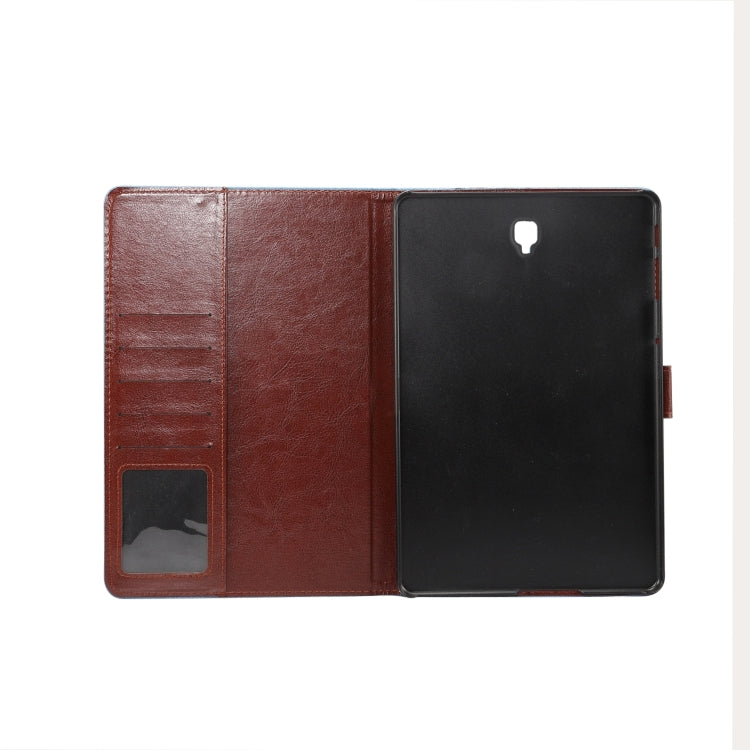 Dibase Denim Texture Horizontal Flip PU Leather Case for Galaxy Tab S4 10.5 / T830, with Holder & Card Slot (Blue)