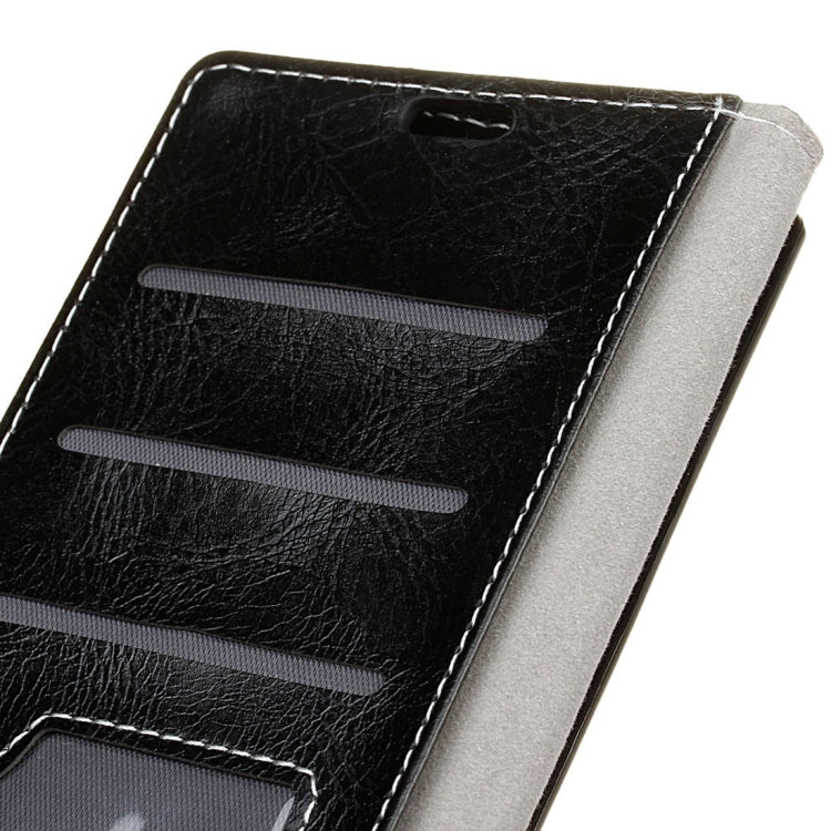 For Galaxy J2 Pro (2018) Retro Crazy Horse Texture Horizontal Flip Leather Case with Holder & Card Slots & Wallet & Photo Frame
