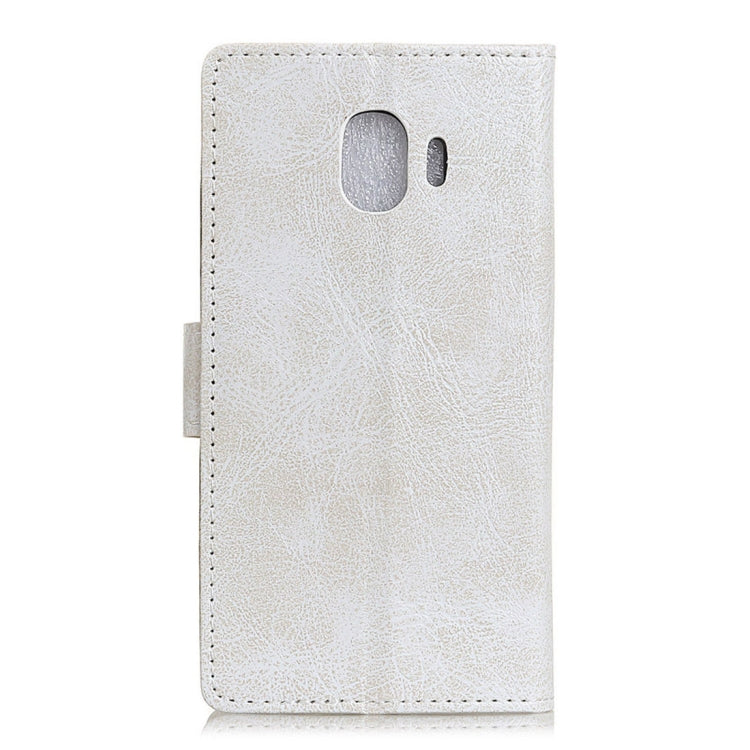 For Galaxy J2 Pro (2018) Retro Crazy Horse Texture Horizontal Flip Leather Case with Holder & Card Slots & Wallet & Photo Frame