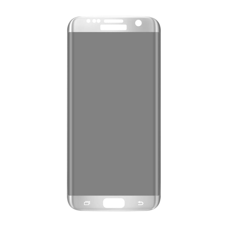 For Galaxy S7 Edge / G935 0.3mm 9H Surface Hardness 3D Curved Privacy Anti-glare Silk-screen Full Screen Tempered Glass Screen Protector