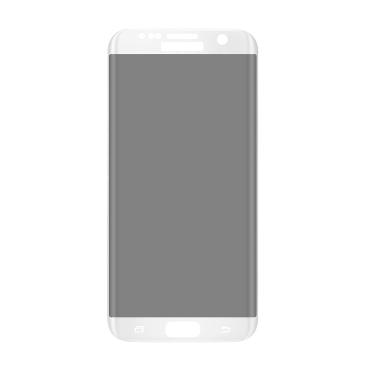For Galaxy S7 Edge / G935 0.3mm 9H Surface Hardness 3D Curved Privacy Anti-glare Silk-screen Full Screen Tempered Glass Screen Protector