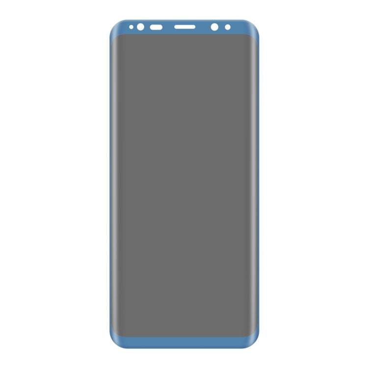 For Galaxy S8 / G950 0.3mm 9H Surface Hardness 3D Curved Privacy Anti-glare Silk-screen Full Screen Tempered Glass Screen Protector