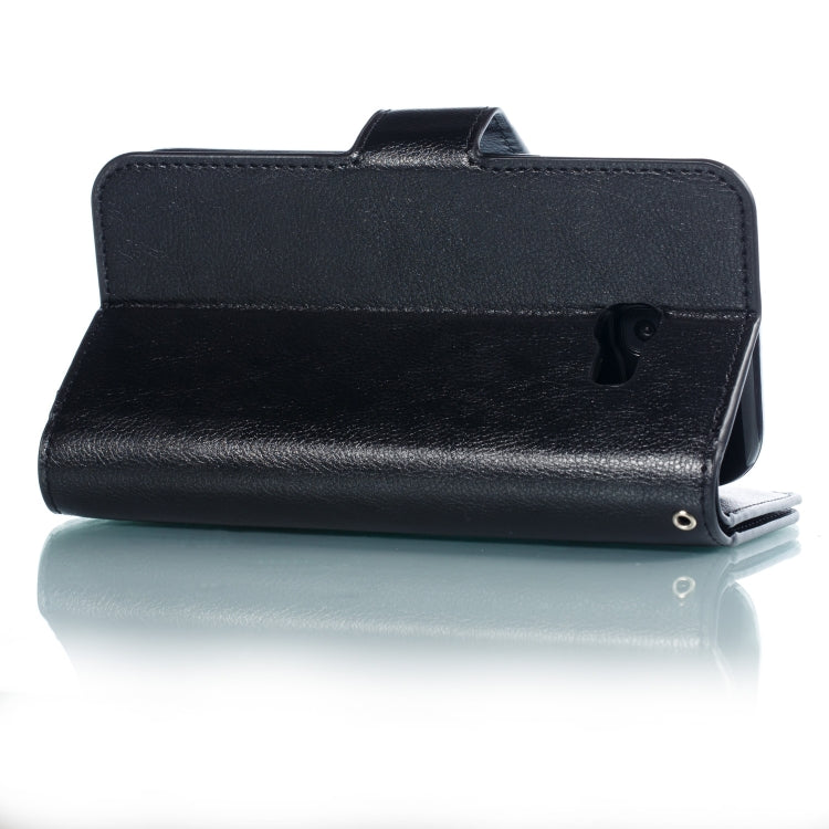Litchi Texture Horizontal Flip Leather Case for Galaxy A5 (2017), with Holder & Nine Card Slots & Wallet