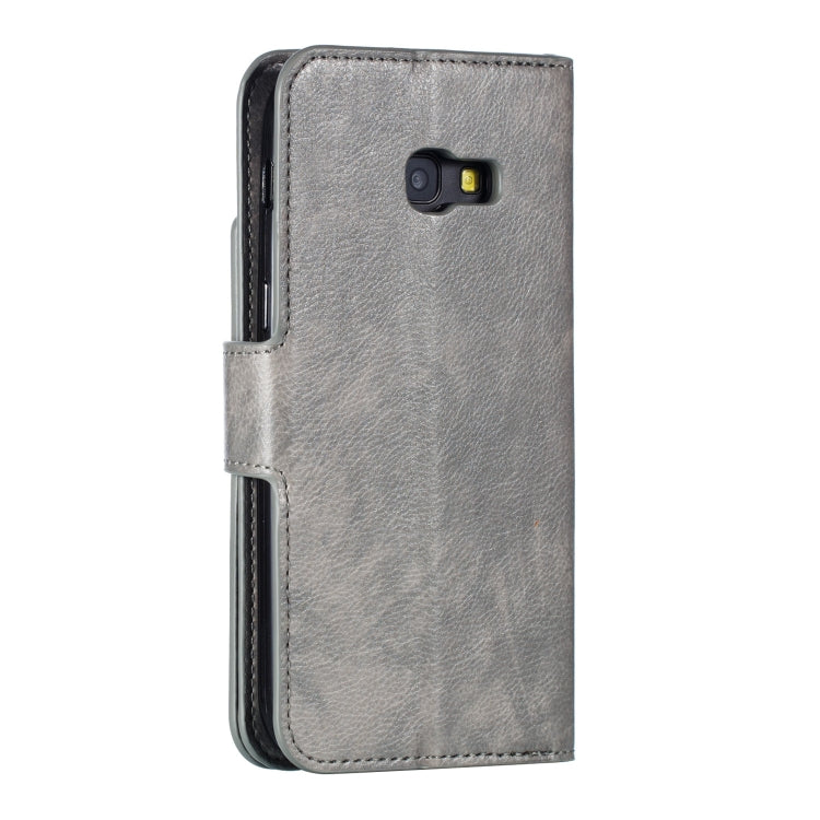 Litchi Texture Horizontal Flip Leather Case for Galaxy A5 (2017), with Holder & Nine Card Slots & Wallet