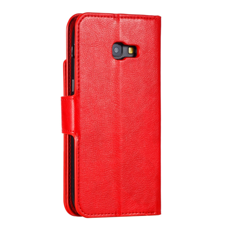 Litchi Texture Horizontal Flip Leather Case for Galaxy A5 (2017), with Holder & Nine Card Slots & Wallet
