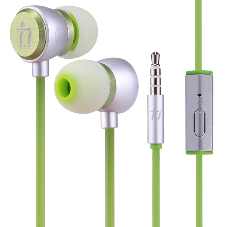 ALEXPRO E200i 1.2m In-Ear Stereo Wired Control Earphones with Mic, For iPhone, iPad, Galaxy, Huawei, Xiaomi, LG, HTC and Other Smartphones