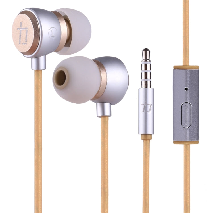 ALEXPRO E200i 1.2m In-Ear Stereo Wired Control Earphones with Mic, For iPhone, iPad, Galaxy, Huawei, Xiaomi, LG, HTC and Other Smartphones