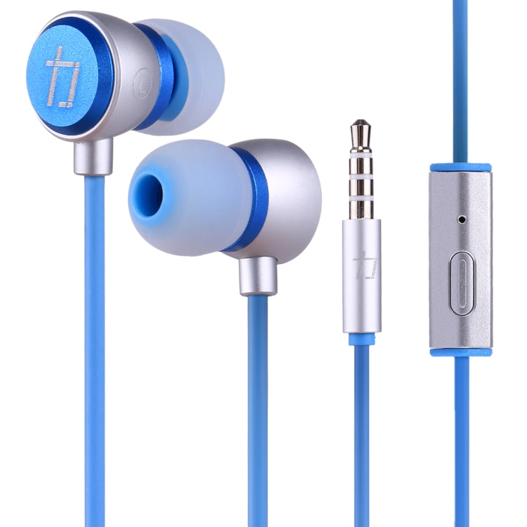 ALEXPRO E200i 1.2m In-Ear Stereo Wired Control Earphones with Mic, For iPhone, iPad, Galaxy, Huawei, Xiaomi, LG, HTC and Other Smartphones