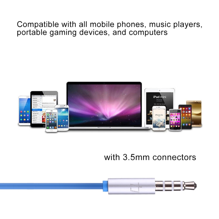 ALEXPRO E200i 1.2m In-Ear Stereo Wired Control Earphones with Mic, For iPhone, iPad, Galaxy, Huawei, Xiaomi, LG, HTC and Other Smartphones