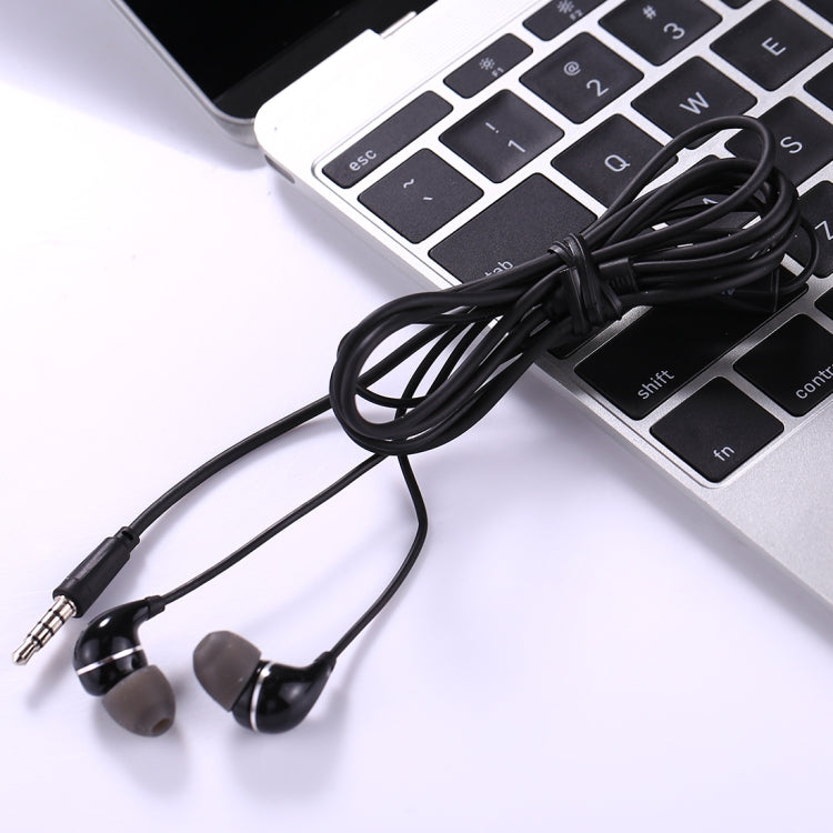 ALEXPRO E100i 1.2m In-Ear Extra Bass Stereo Wired Control Earphones with Mic, For iPhone, iPad, Galaxy, Huawei, Xiaomi, LG, HTC and Other Smartphones